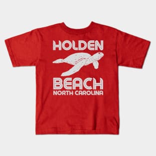 Holden Beach North Carolina Sea Turtle Kids T-Shirt
